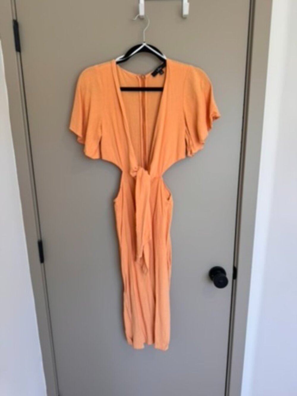 Lulus Sun Dress - Coral - Small